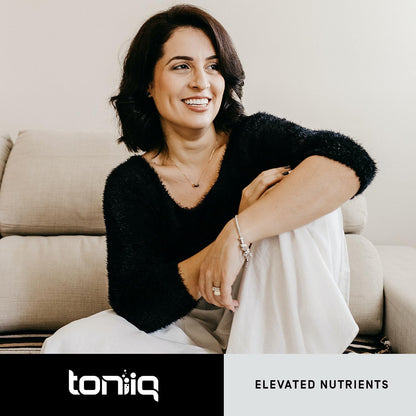 Toniiq 22mg Ultra Concentrated Spermidine Supplement – Spermidine Supplements for Men and Women – Rice Germ Extract and Trihydrochloride Complex Blend – 60 Vegetarian Capsules – 30 Servings