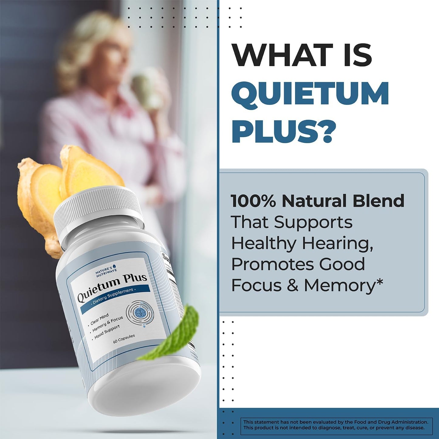 Quietum Plus – Herbal Extract Capsules – 60 Capsules - görsel 9