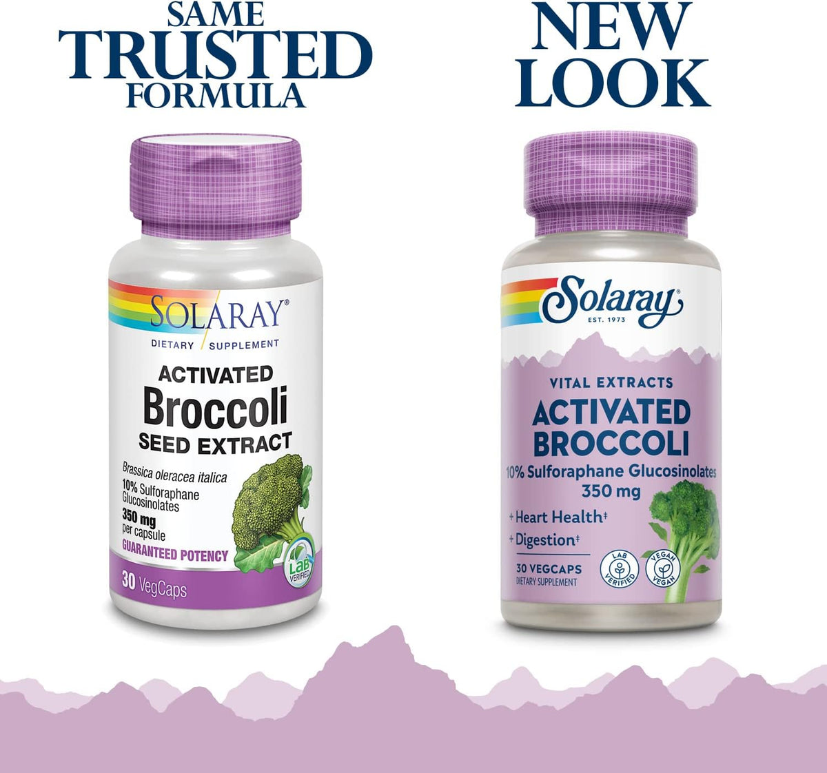 SOLARAY Activated Broccoli Seed Extract 350 mg – 10% Sulforaphane Glucosinolates, 30 Vegan Capsules - görsel 2