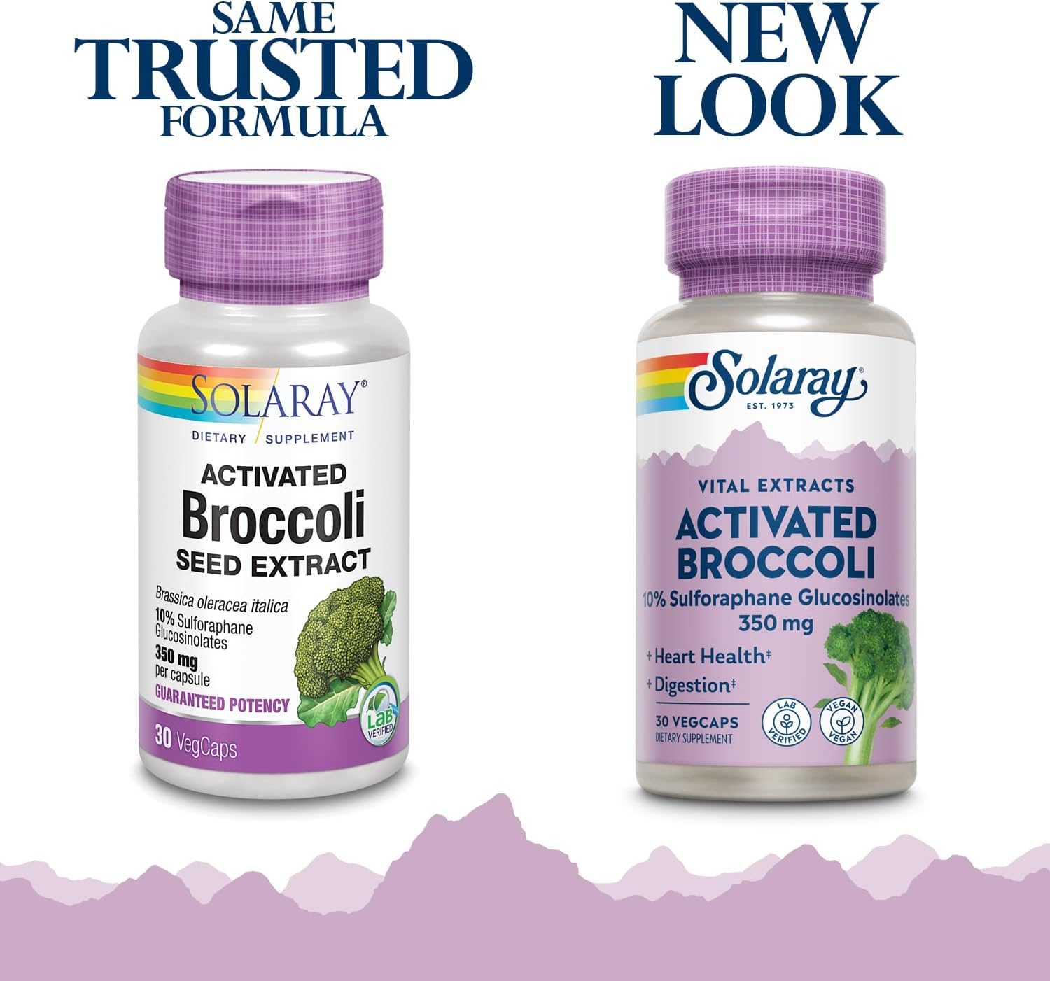 SOLARAY Activated Broccoli Seed Extract 350 mg – 10% Sulforaphane Glucosinolates, 30 Vegan Capsules - görsel 2