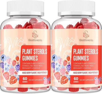 Plant Sterols & Stanols Supplement, Mixed Berry Flavour, 120 Tablets