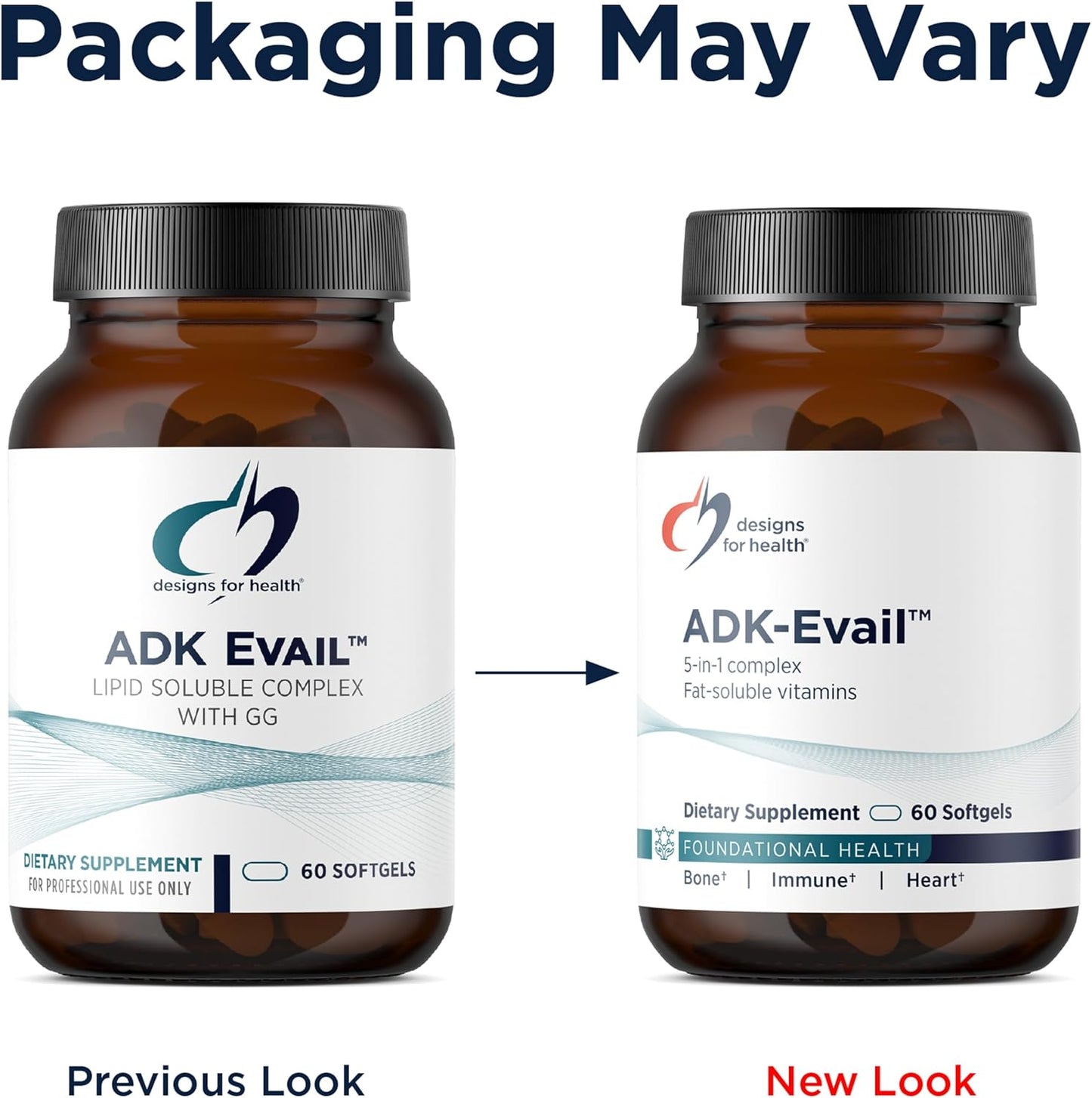ADK Evail - 5000 IU Vitamin D3 with Vitamins A, E (Tocotrienols), K1 + K2 - Fat-Soluble Vitamin Complex - Bone & Immune Support (60 Softgels) - görsel 6