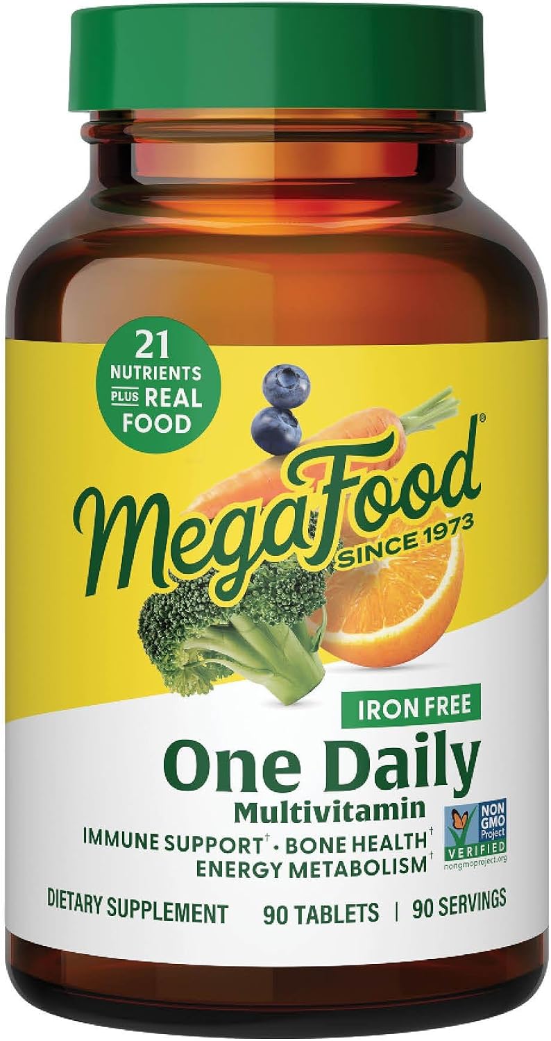 MegaFood One Daily Iron Free Multivitamin - 60 Tablets - görsel 9