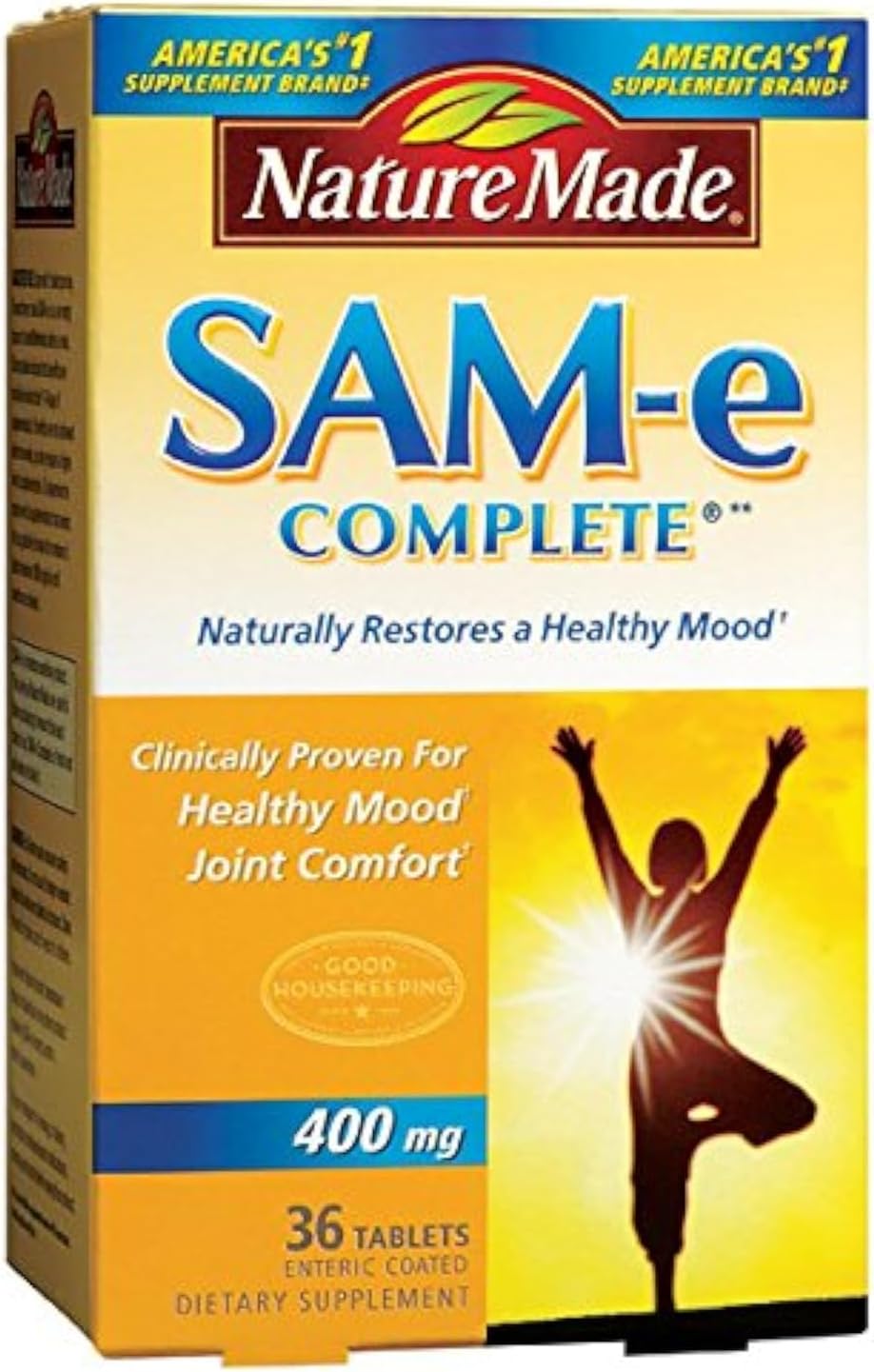 Nature's Made Sam-e Complete 400-mg 36 Tablets (2 Pack) - görsel 1