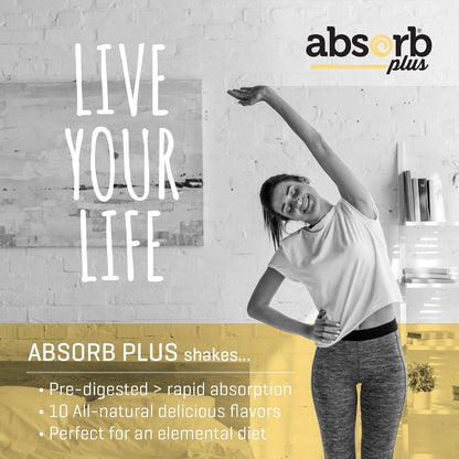 Absorb Plus Isolate Protein | Diet Supplement for Gut Health & Nutritional Support | Banana Coconut Creme, 1 kg