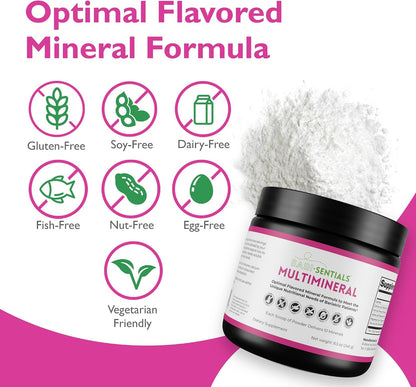 R-Kane Nutritionals Barisentials Bariatric Multimineral Supplement – Post-Bariatric Surgery Support – Easy-to-Dissolve Mineral Powder – Strawberry Lemonade Flavoured Drink – 240g