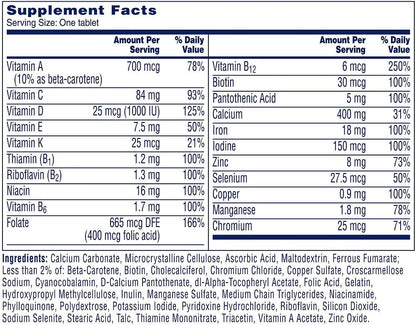 One A Day Women's Multivitamin, 250 Tablets