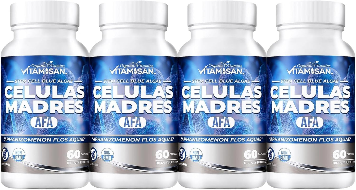 VITAMISAN AFA Blue Green Algae - Aphanizomenon flos-aquae - 240 Capsules - görsel 6