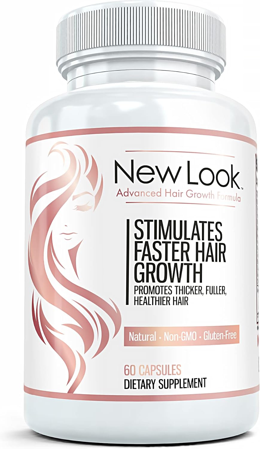 New Look Hair Growth Support Vitamins for Women and Men - görsel 1
