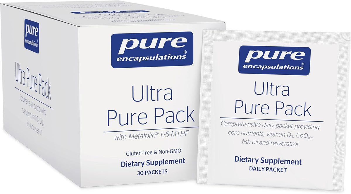 Pure Encapsulations Ultra Pure Pack - Daily Comprehensive Multivitamin - 30 Packets - görsel 1