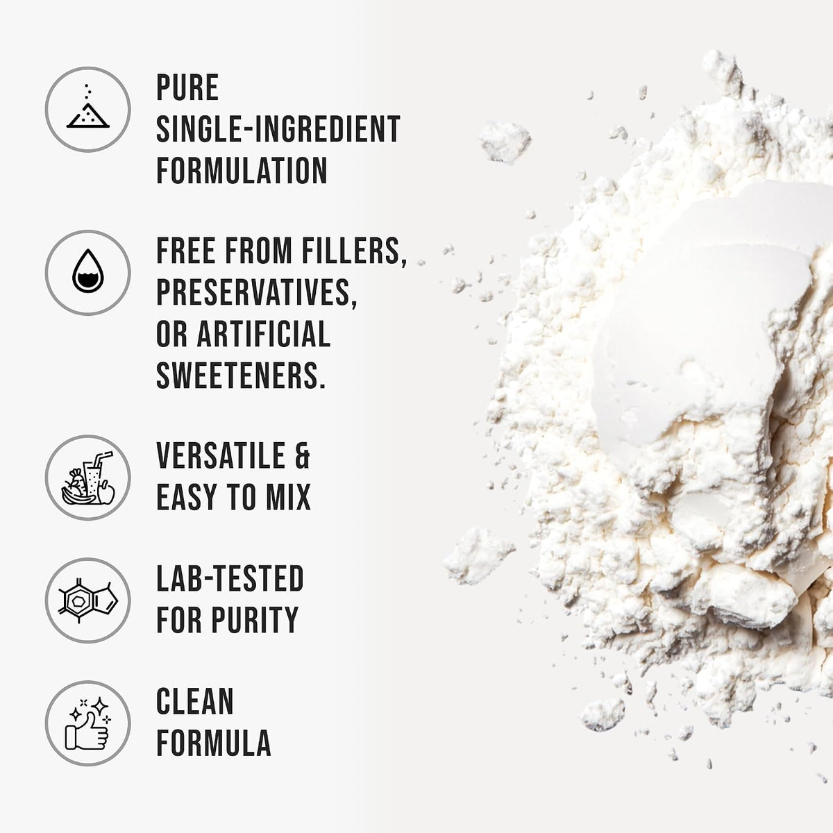 Inositol Powder 227g - Pure Inositol Supplement for Ovarian Health, Fertility & Hormonal Balance – Image 3