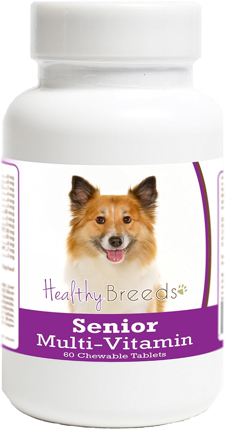 Healthy Breeds Icelandic Sheepdog Senior Dog Multivitamin Tablets 60 Count - görsel 1