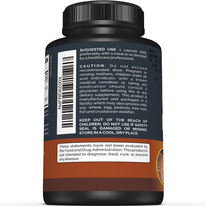 Sunergetic Premium Methyl Folate Supplement – with Methylated Vitamin B12 and Vitamin B6 – Metabolically Active Folate as Magnafolate – 400 mcg per Capsule – 60 Capsules