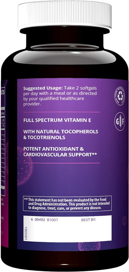MRM Nutrition Complete E - Vitamin E Complex - 30 Softgels