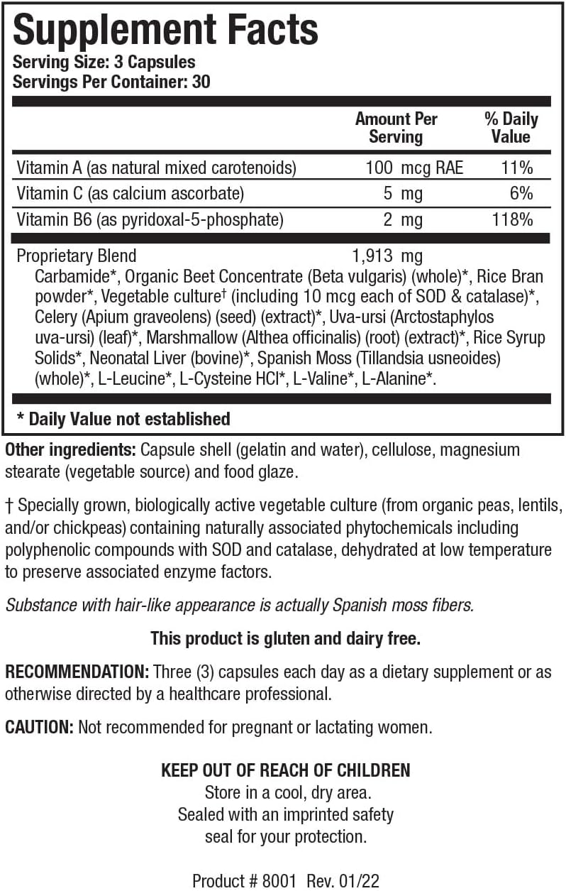 Biotics Research Carbamide Plus – Supports Healthy Fluid Balance and Urinary System Function (90 Capsules) - görsel 2