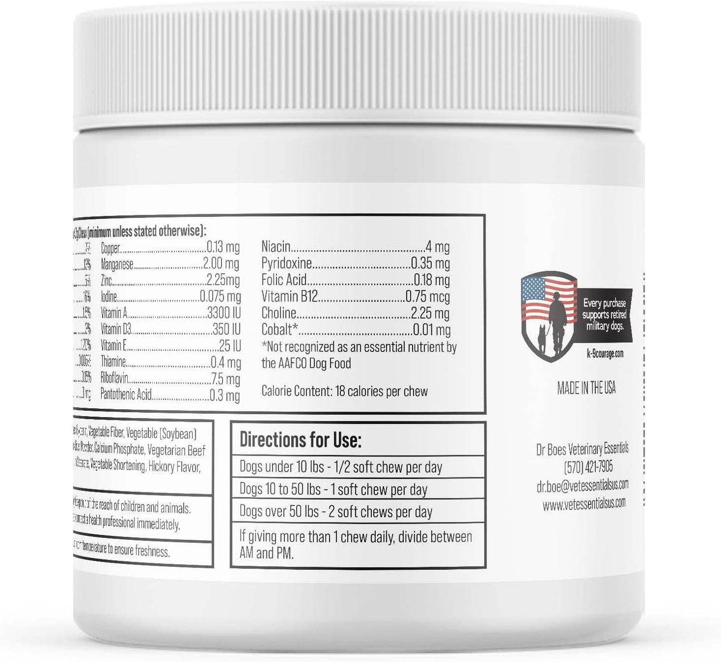 Dr. Boe's Veterinary Essentials MultiPup Vitamin Chews - görsel 3