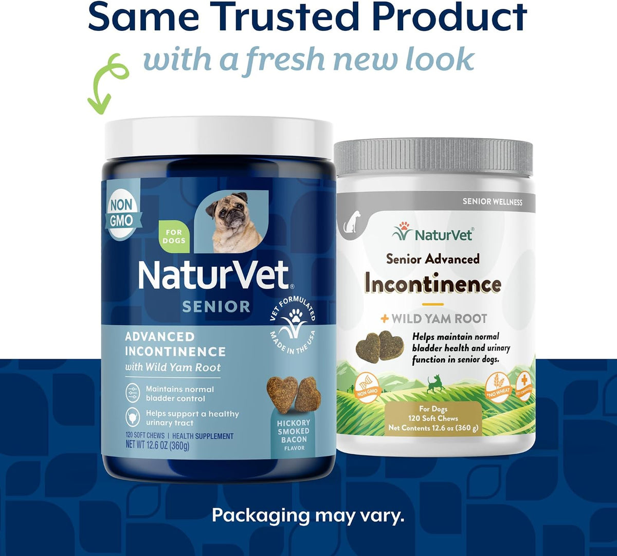 NaturVet Senior Advanced Incontinence Dog Supplement – 120 Soft Chews - görsel 2