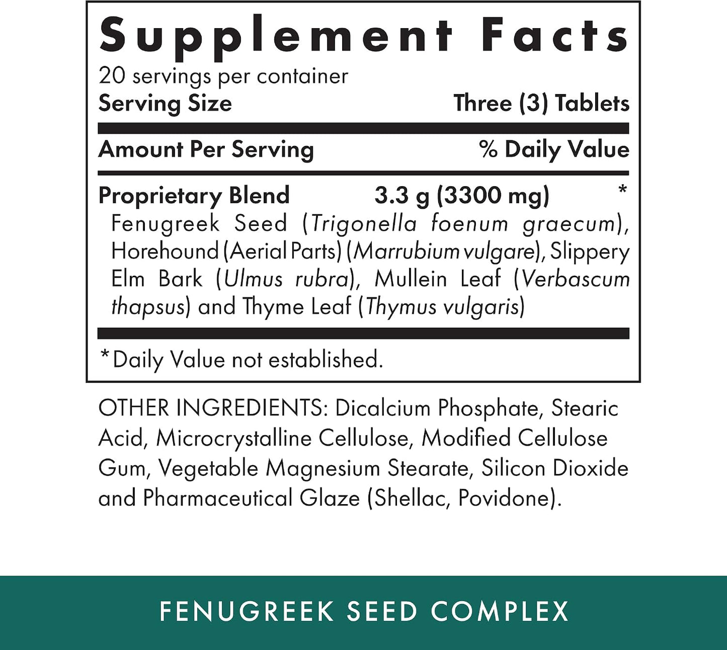 Michael's Health Naturopathic Programmes Fenugreek Seed Complex - 60 Vegetarian Tablets - görsel 2