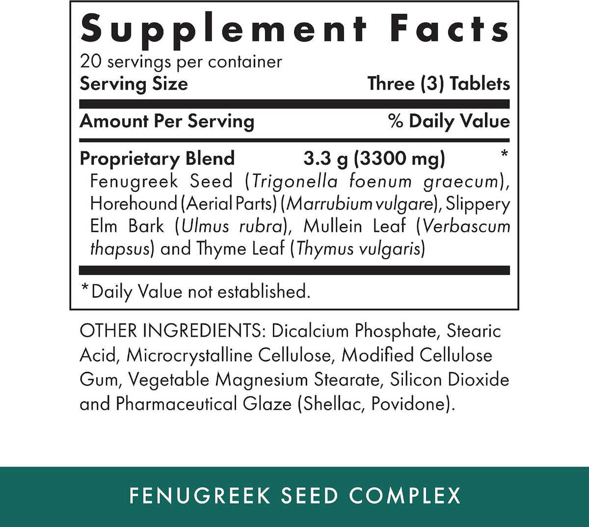 Michael's Health Naturopathic Programmes Fenugreek Seed Complex - 60 Vegetarian Tablets - görsel 2