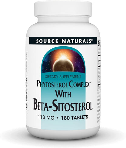 Source Naturals Phytosterol Complex with Beta-Sitosterol, 113 mg - 90 Tablets