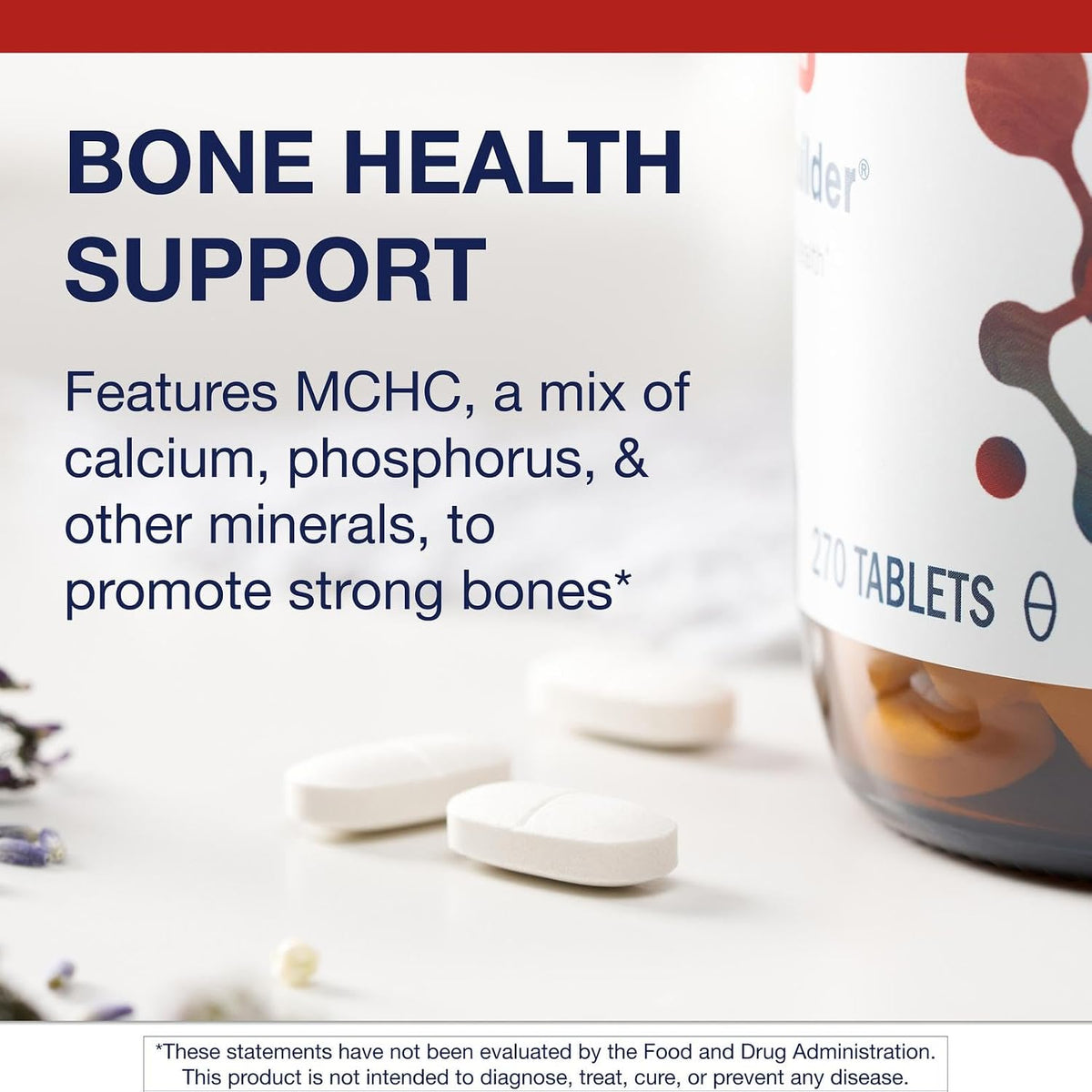 Metagenics Bone Builder Classic – Bone Support with Calcium, Magnesium & Phosphorus – 270 Tablets - görsel 3