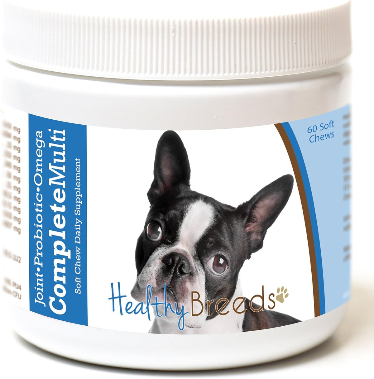 Healthy Breeds Boston Terrier All in One Multivitamin Soft Chew 60 Count - görsel 1