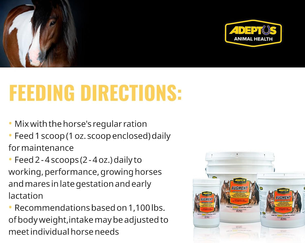 Adeptus Nutrition Augment Vitamin & Mineral Balancer for Horses - görsel 5