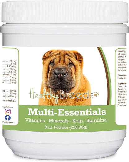Healthy Breeds Chinese Shar Pei Multi-Essentials Powder for Dogs - 8 oz (227 g)