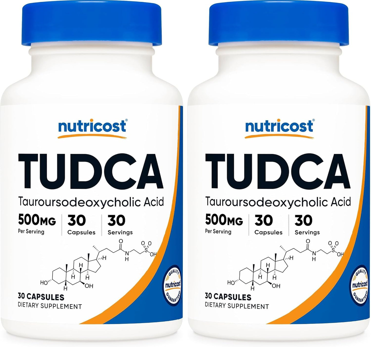 Nutricost TUDCA 500mg, 30 Capsules (Tauroursodeoxycholic Acid) - görsel 7