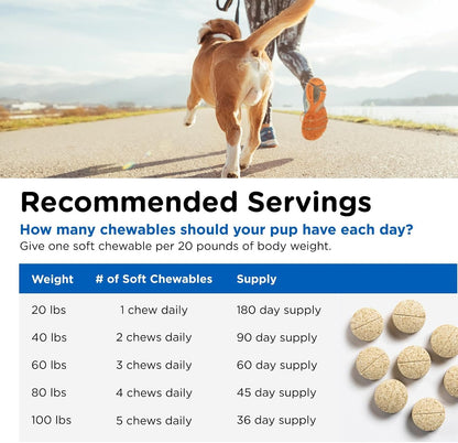 Nutri-Vet Multi-Vite Chewables for Adult Dogs - Daily Multivitamin & Mineral Supplement, 180 Count