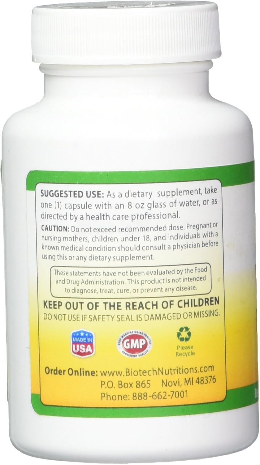 Biotech Nutritions Magnolia Bark Extract Plus Amur Corktree Capsules, 60 Capsules - görsel 2