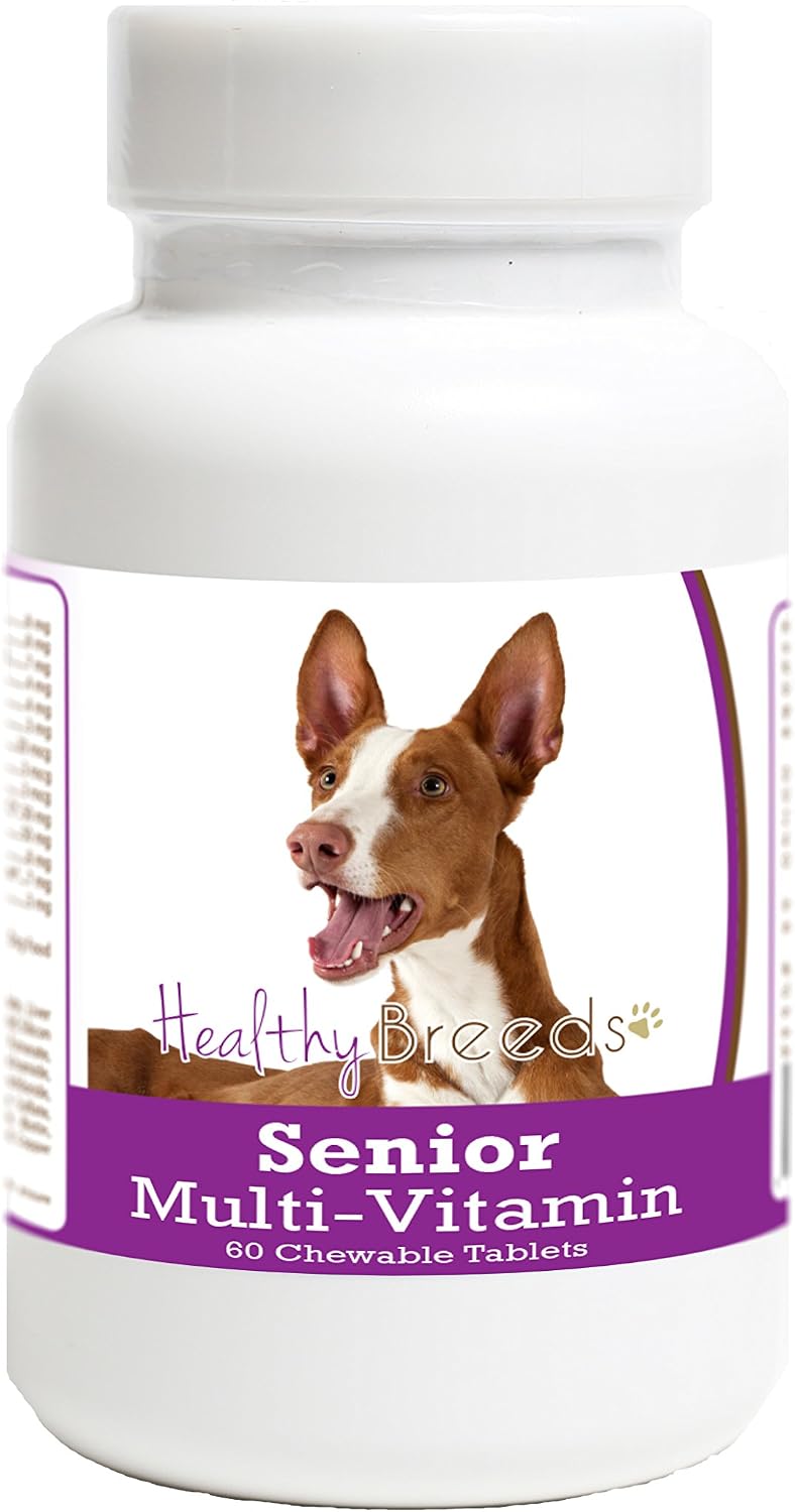Healthy Breeds Ibizan Hound Senior Dog Multivitamin Tablets 60 Count - görsel 1