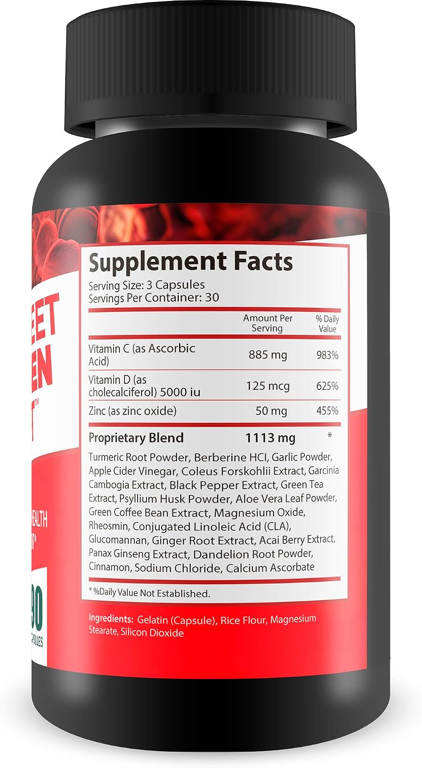 Pro Sweet Glycogen Support - Dietary Supplement for Blood Sugar & Circulation Support - görsel 2
