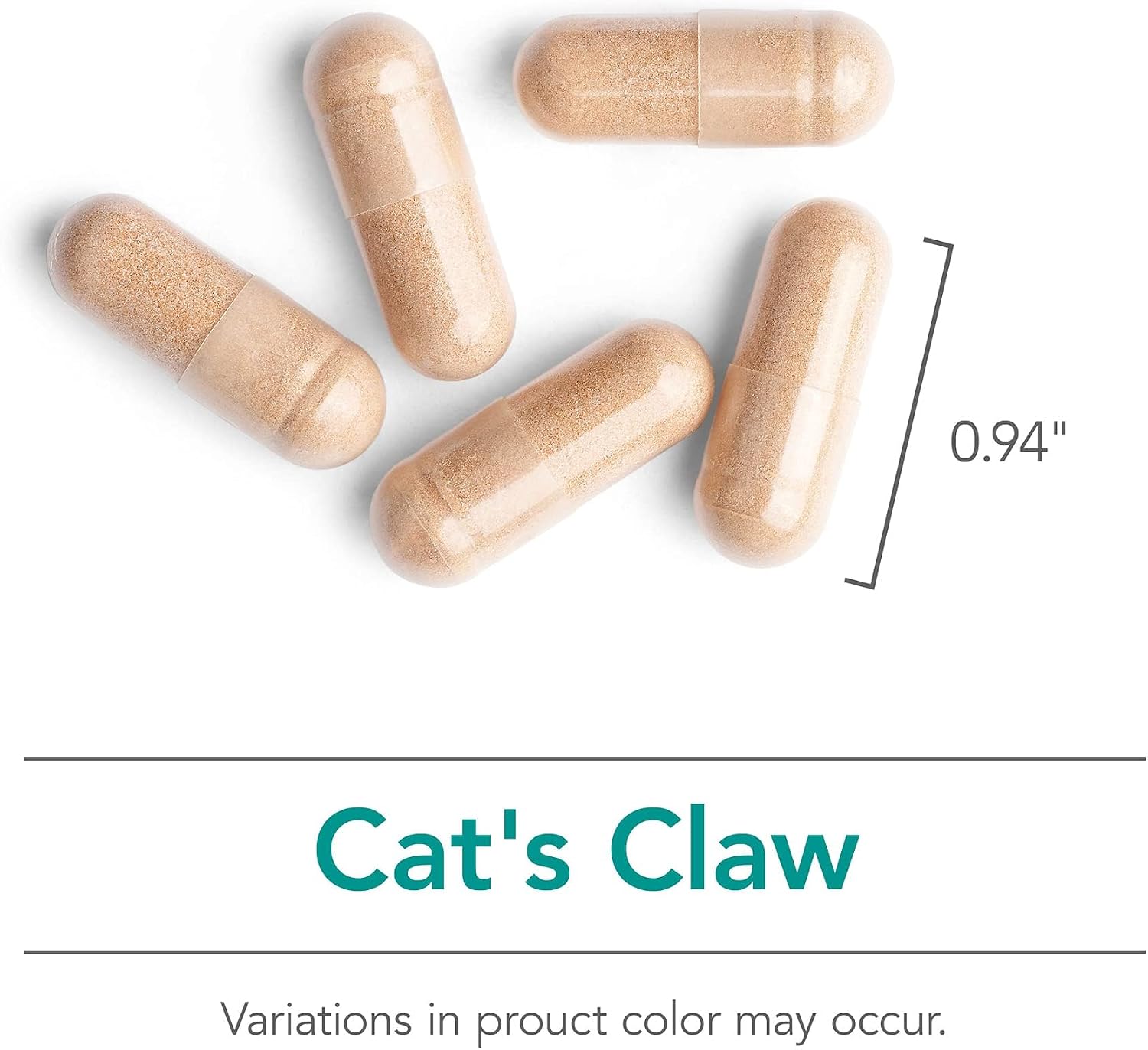 NutriCology Cat's Claw Inner Bark Extract – 60 Vegetarian Capsules - görsel 4