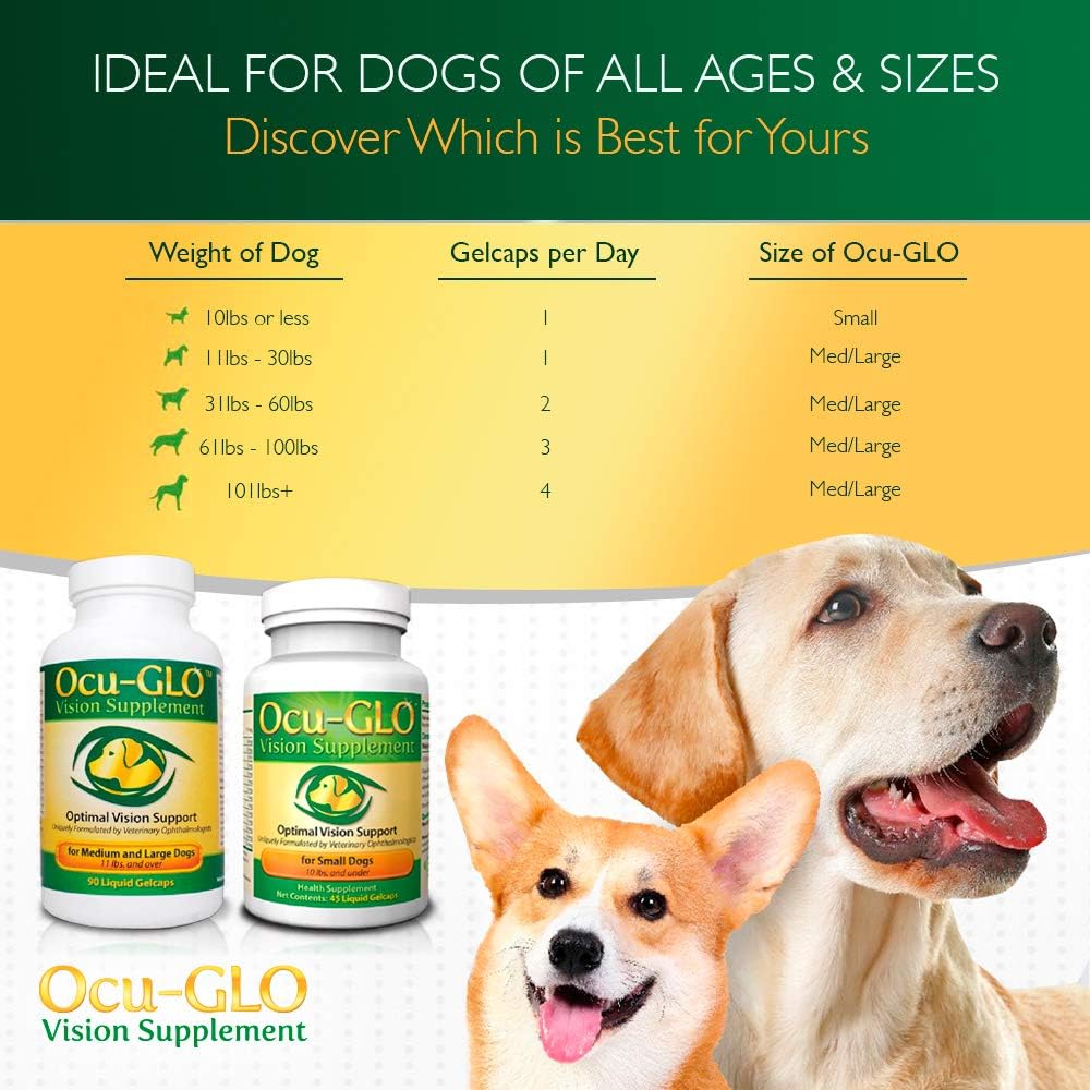 Ocu-GLO Vision Supplement for Medium to Large Dogs (45ct) - görsel 6