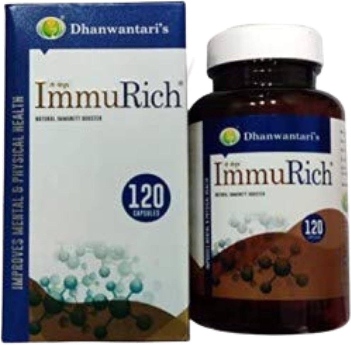 Natural Immunity Booster - 120 Capsules | By Dhanwantari's - görsel 1