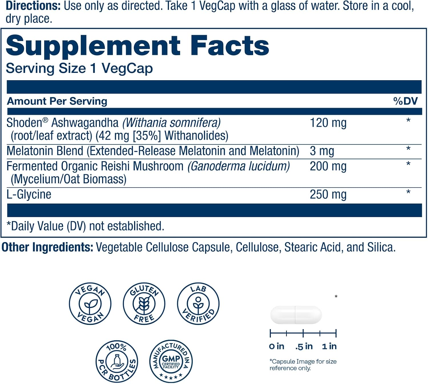 SOLARAY SharpMind Sleep, Nootropic Sleep Aid with Extended Release Melatonin 3mg - 30 Vegan Capsules - görsel 2