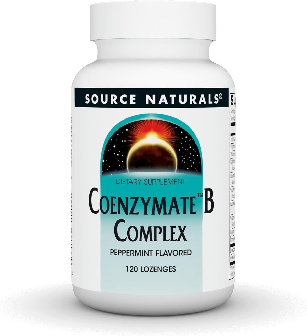 Source Naturals Coenzymate B Complex - Peppermint Lozenges, 30 Count - görsel 6