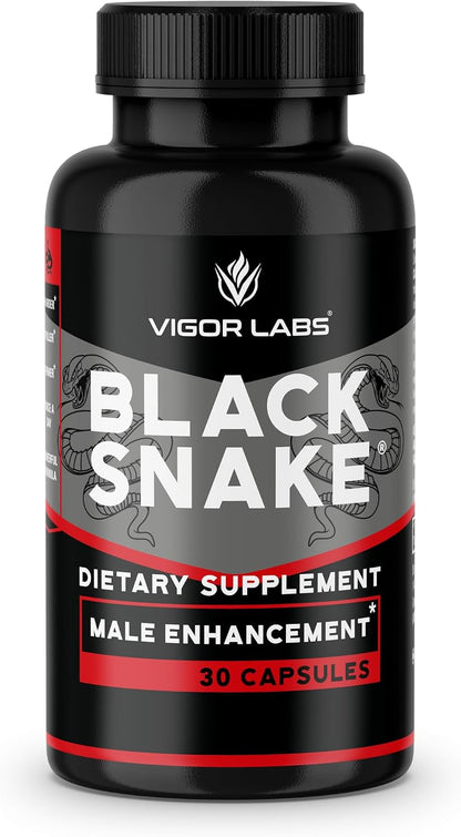 Vigour Labs Black Snake Male Enhancement Capsules - 30 Capsules