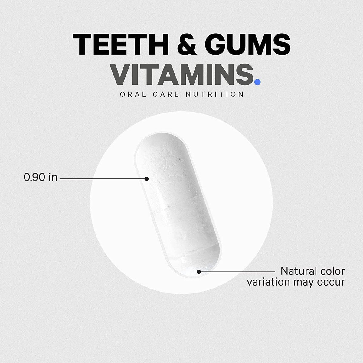 Codeage Teeth & Gums Vitamins + Oral Probiotics - 90 Capsules - görsel 8