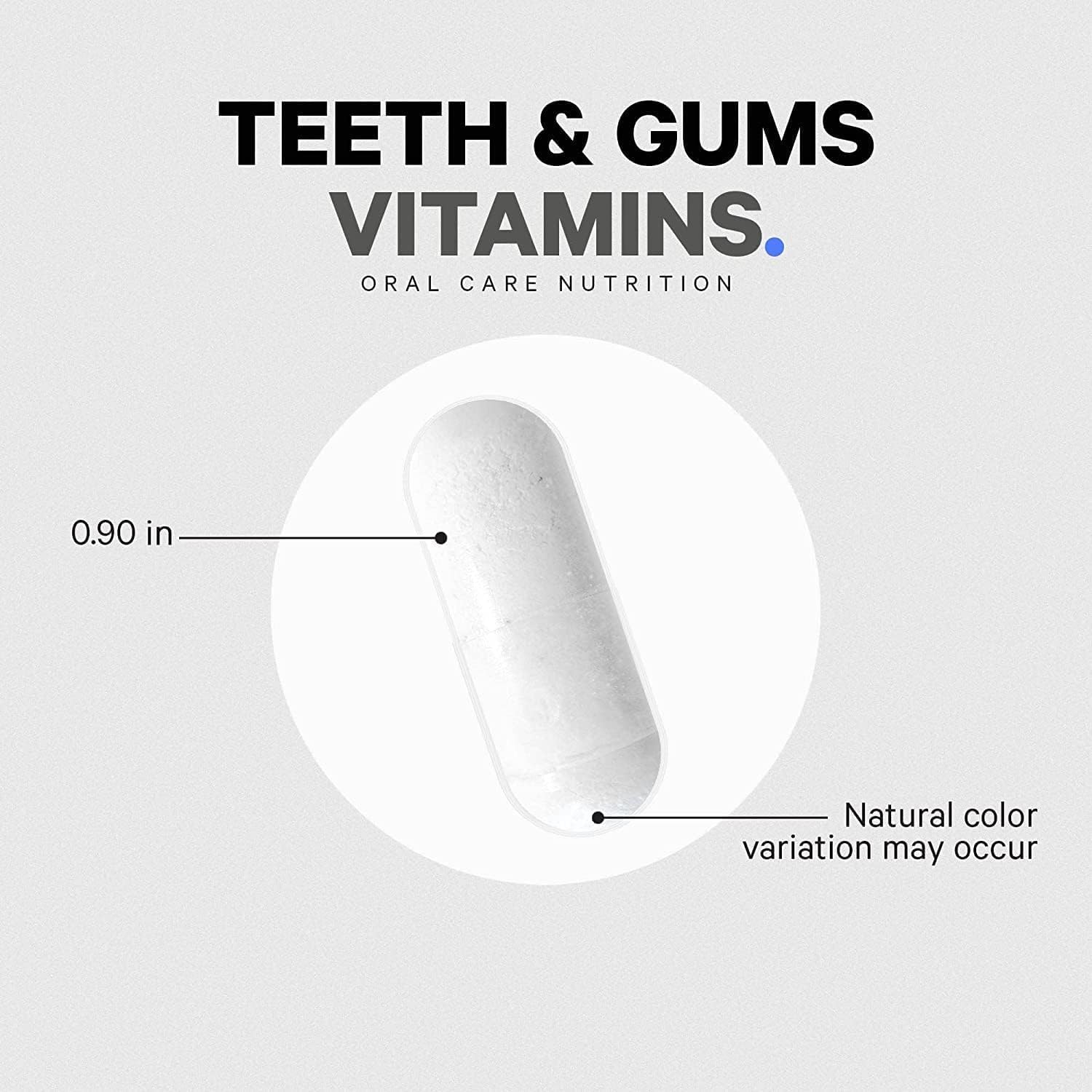 Codeage Teeth & Gums Vitamins + Oral Probiotics - 90 Capsules - görsel 8