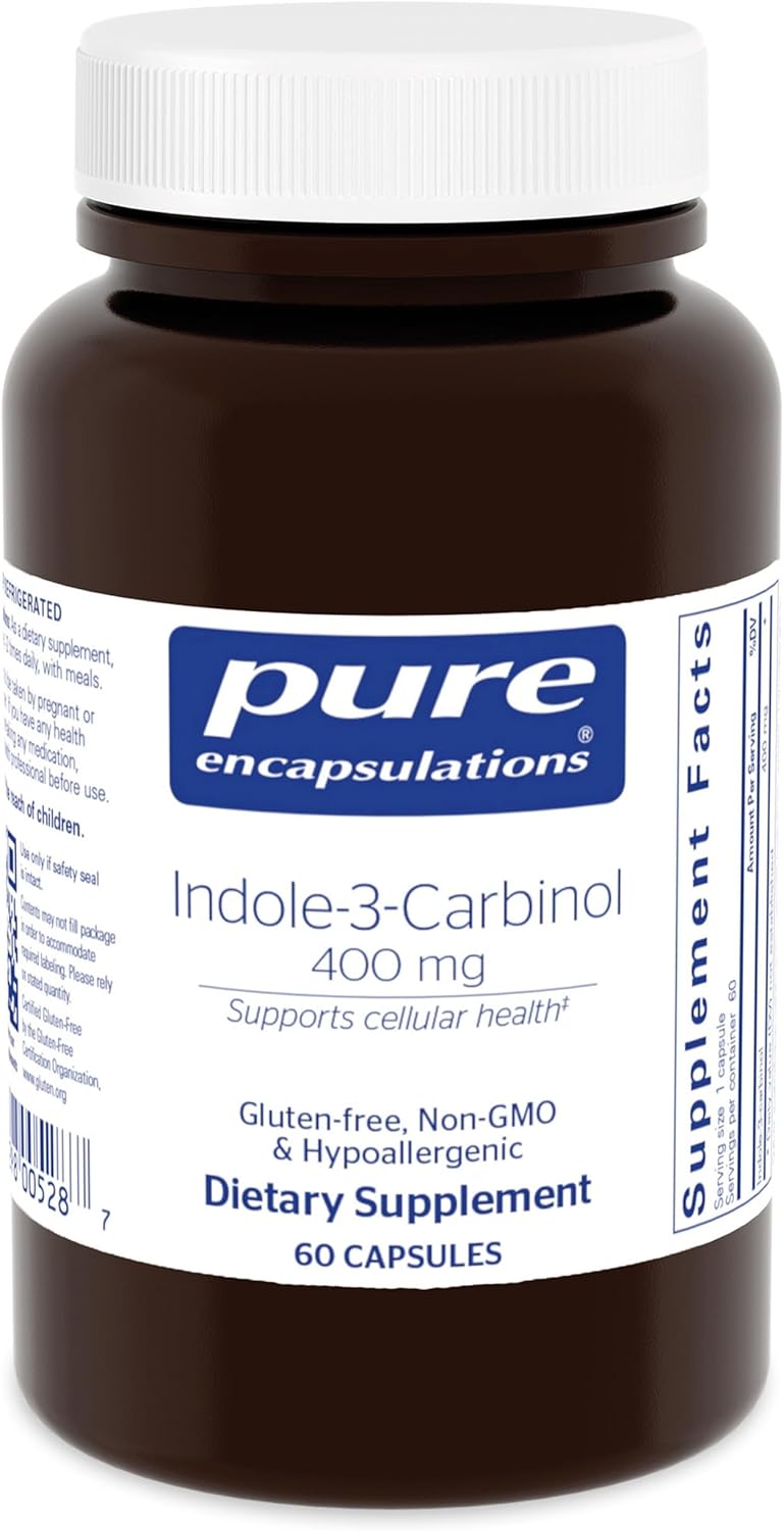 Pure Encapsulations Indole-3-Carbinol 400 mg – 60 Capsules - görsel 1
