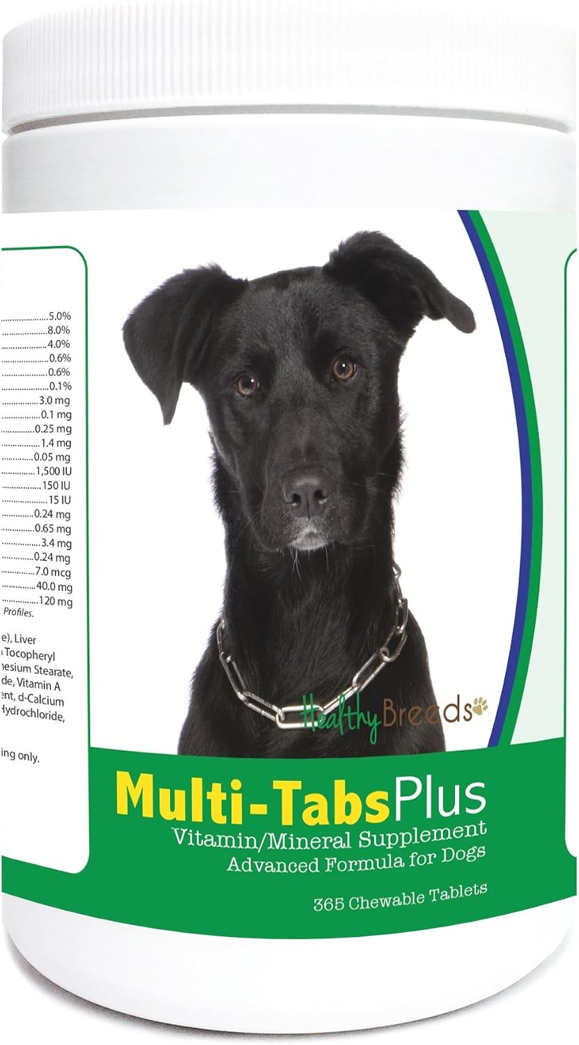 Healthy Breeds Mutt Multi-Tabs Plus Chewable Tablets, 365 Count - görsel 1