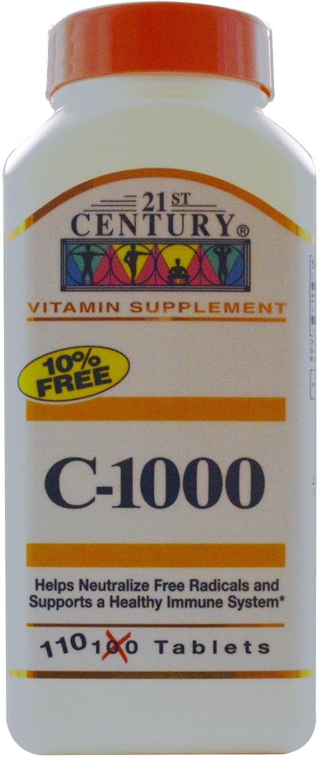 21st Century Vitamin C 1000 mg Tablets - görsel 1
