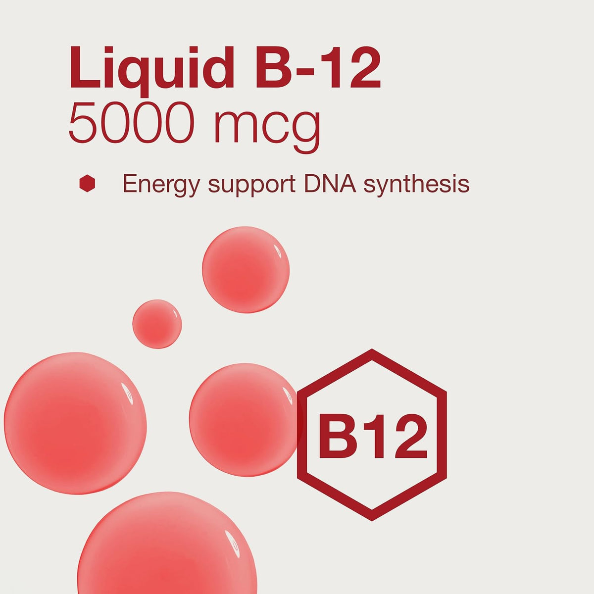Protocol For Life Balance Liquid B-12 5,000mcg – Nervous System Support with B Vitamins – Dairy Free & Vegan – 118 ml - görsel 4