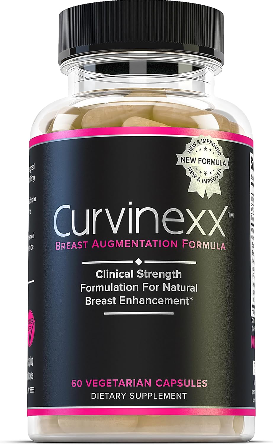 Curvinexx Natural Breast Toning and Firming Supplement (3 Bottles) - görsel 6