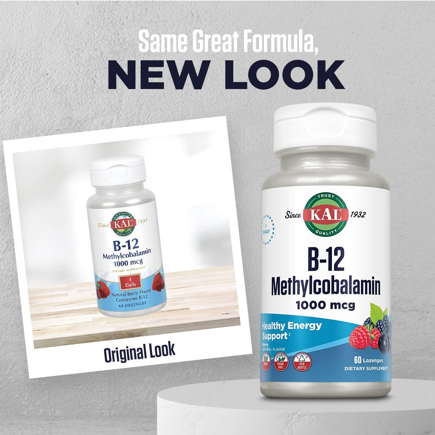KAL Vitamin B12 Methylcobalamin Lozenges 1000mcg - görsel 2