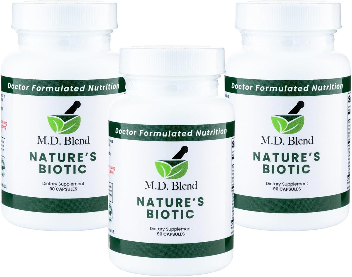 Nature's Biotic Berberine Supplement – Daily Wellbeing Support with Oregano, Garlic, Vitamins C & B6, Magnesium, and Zinc, 90 Capsules - görsel 9