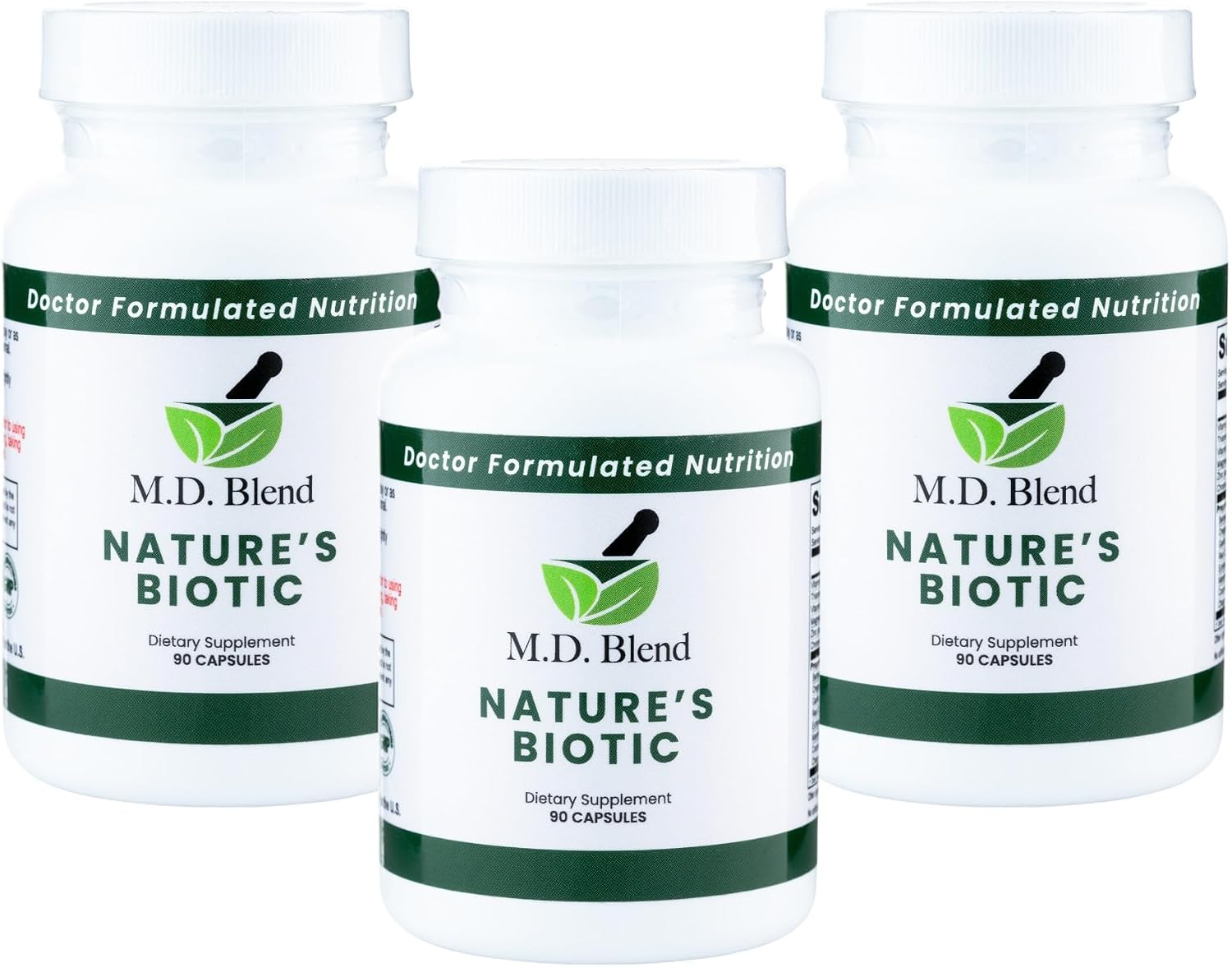 Nature's Biotic Berberine Supplement – Daily Wellbeing Support with Oregano, Garlic, Vitamins C & B6, Magnesium, and Zinc, 90 Capsules - görsel 9