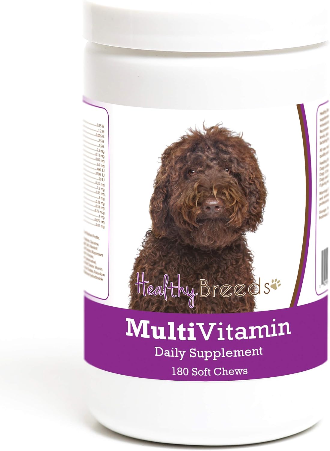 Healthy Breeds Labradoodle Multivitamin Soft Chew for Dogs 180 Count - görsel 1